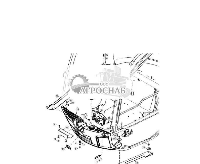Front Window Washer Reservoir, Pumps and Hoses (002035 - ) - ST898611 408.jpg